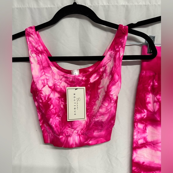 Pink Tie Dye Set - Picture 2 of 5